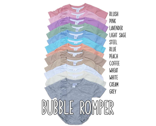 Short Sleeve Bubble Romper